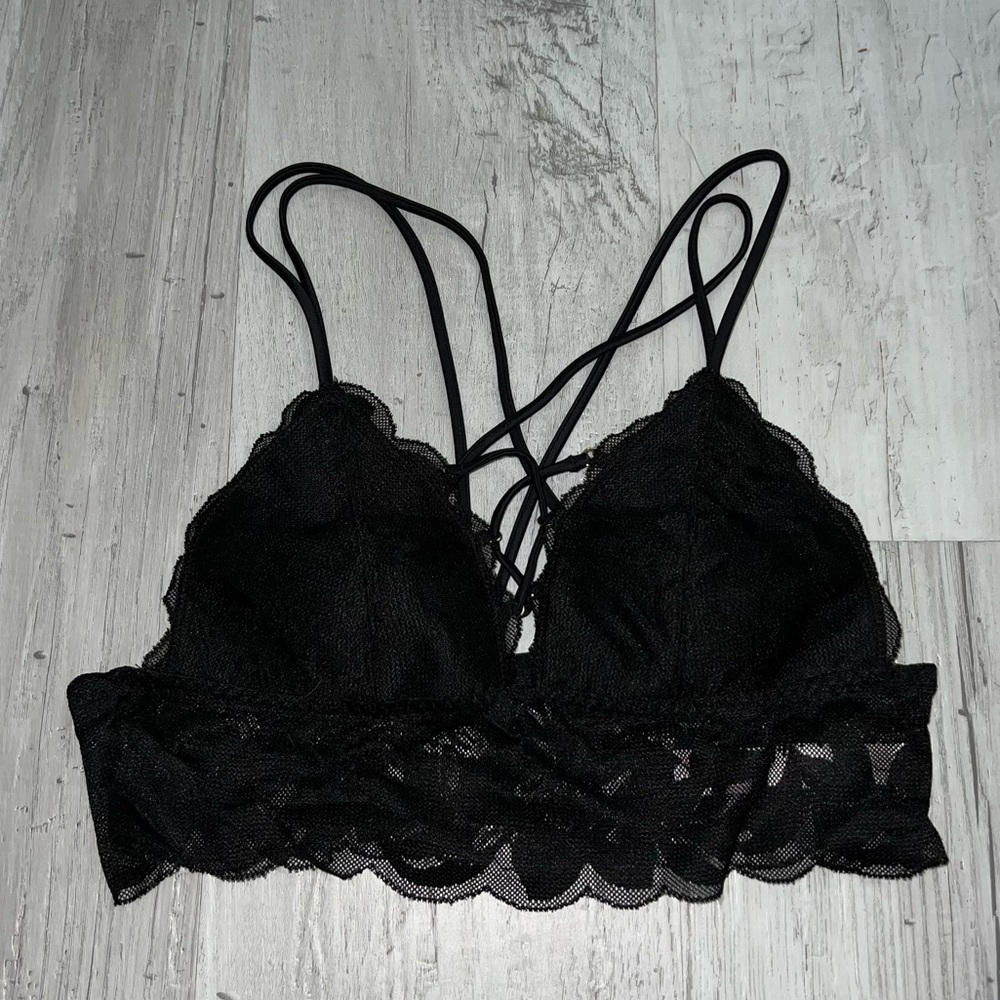 Victoria’s Secret PINK Black Lace Bralette